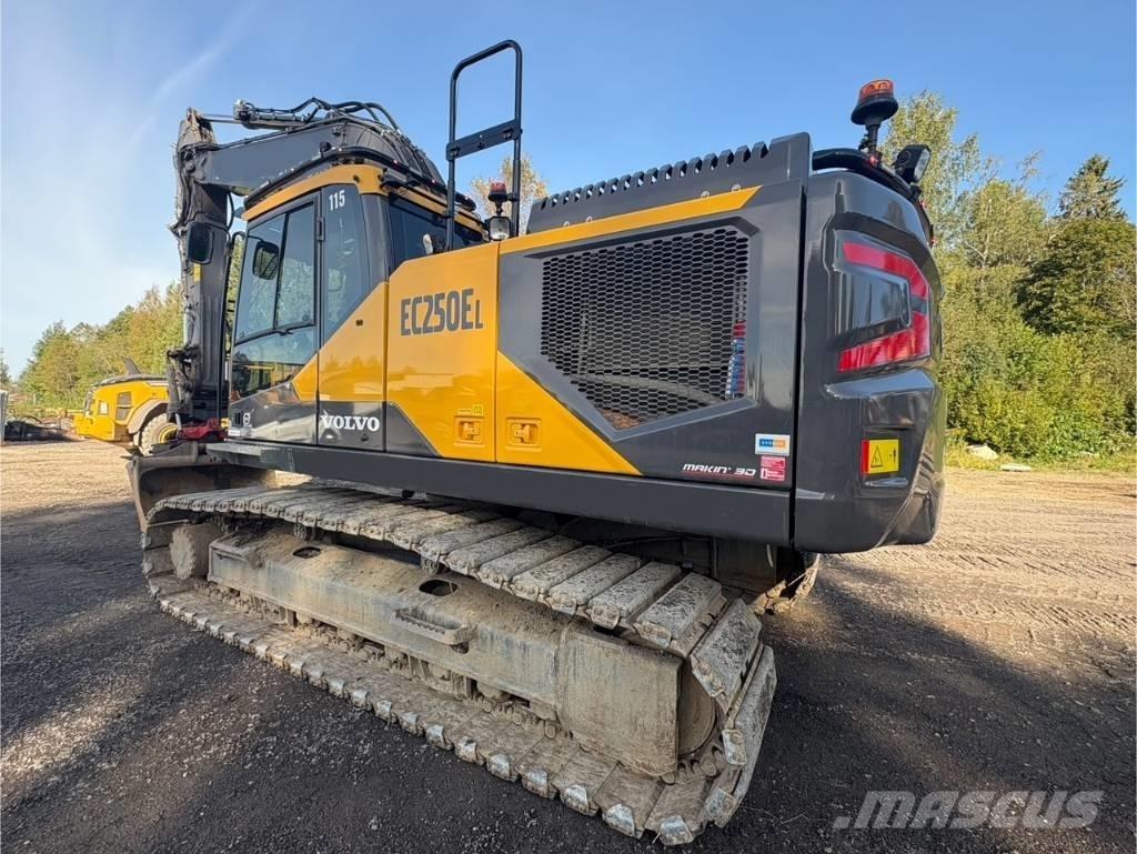 Volvo EC250 EL Paletli ekskavatörler