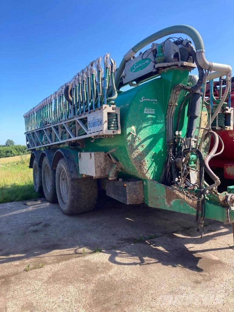 Samson PG 25 Sivi gübre ve ilaç tankerleri