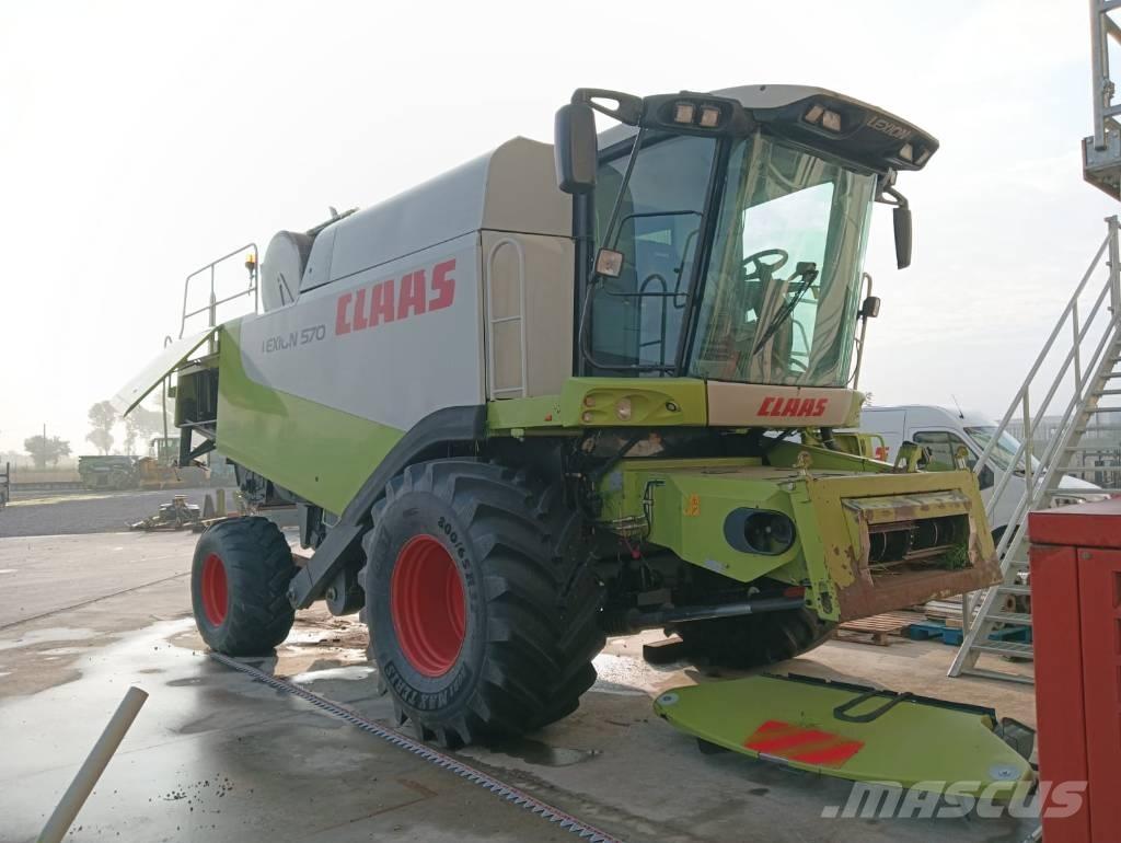 CLAAS Lexion 570 Biçerdöverler