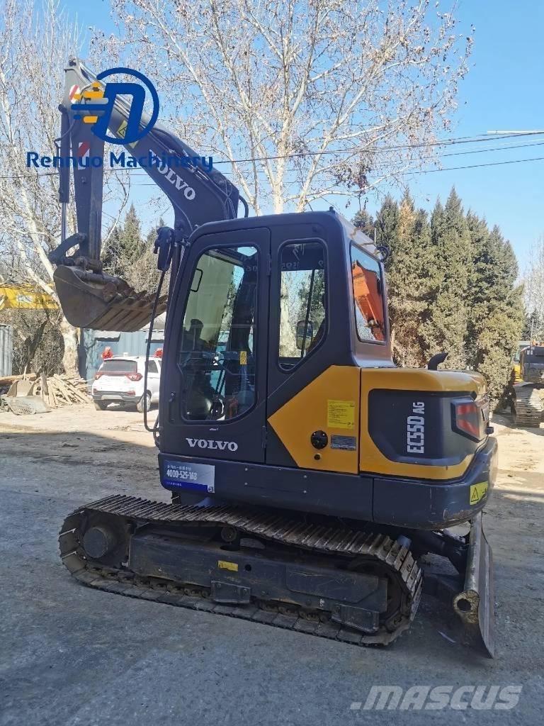 Volvo EC 55 D Mini ekskavatörler, 7 tona dek