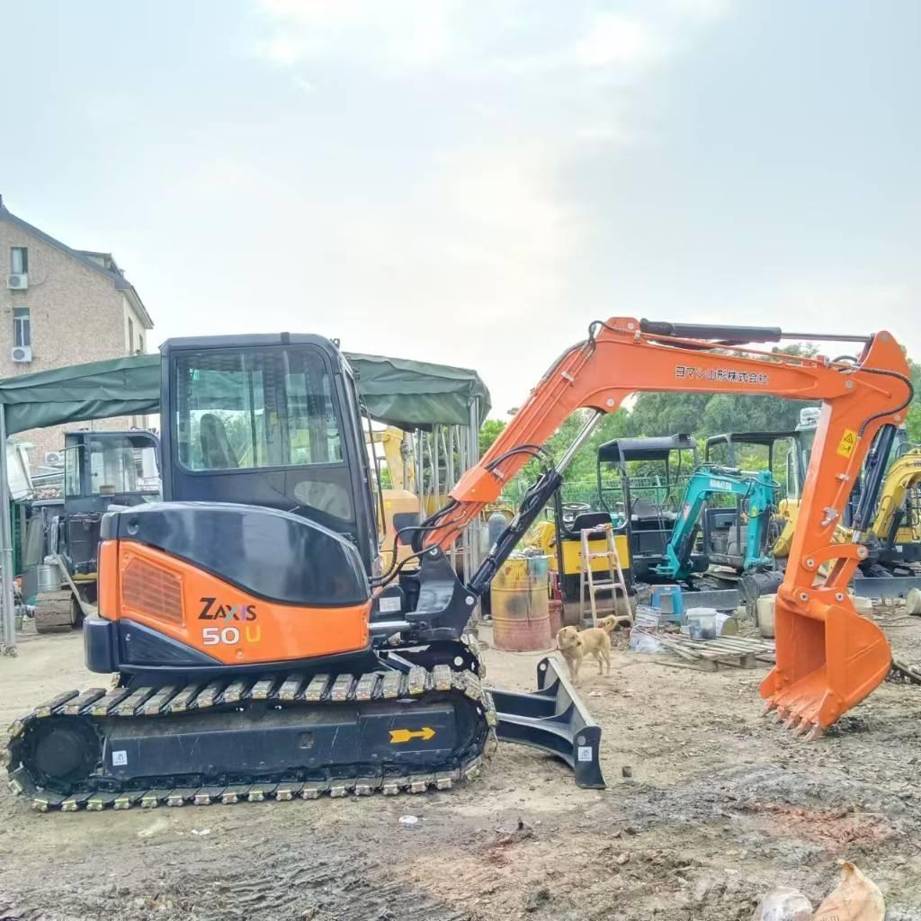 Hitachi ZX 50 U Mini ekskavatörler, 7 tona dek