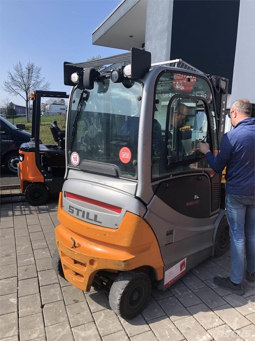 Still RX60-30 Elektrikli forkliftler