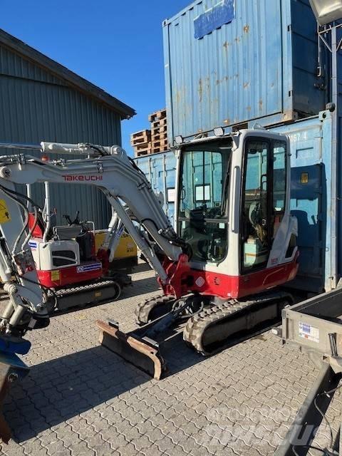Takeuchi TB 225 Mini ekskavatörler, 7 tona dek