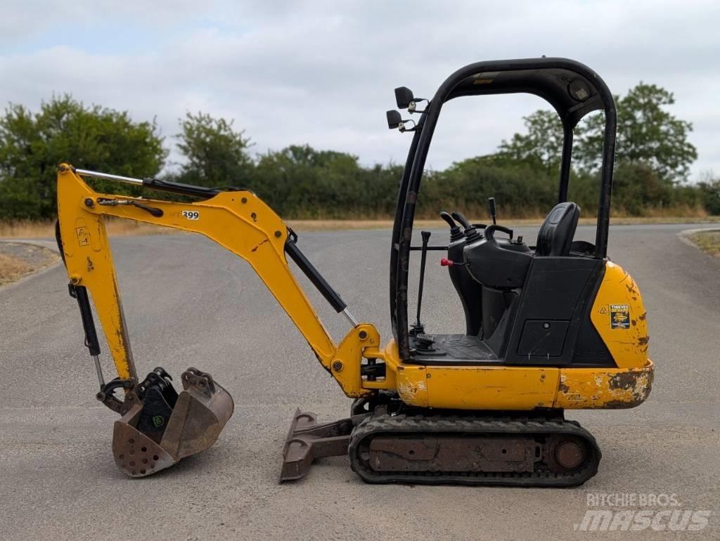 JCB 8014 Mini ekskavatörler, 7 tona dek