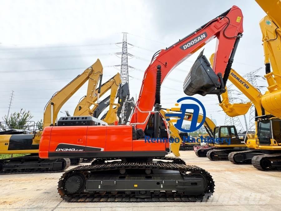Doosan DX 340 Paletli ekskavatörler