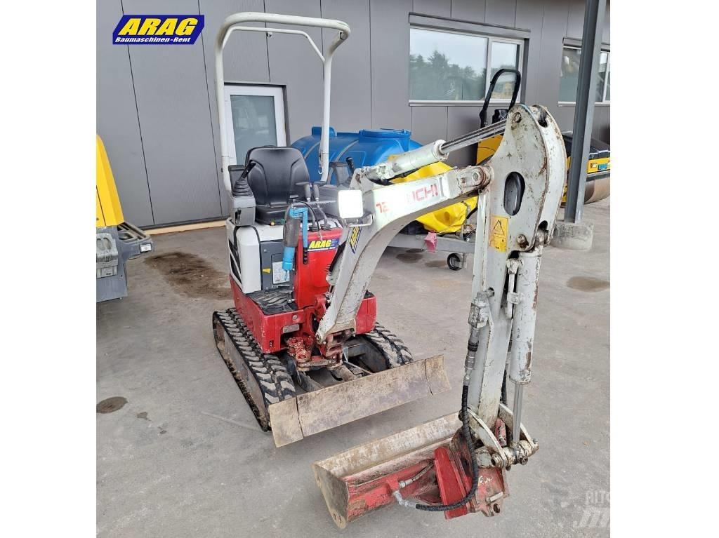 Takeuchi TB 210 R Mini ekskavatörler, 7 tona dek
