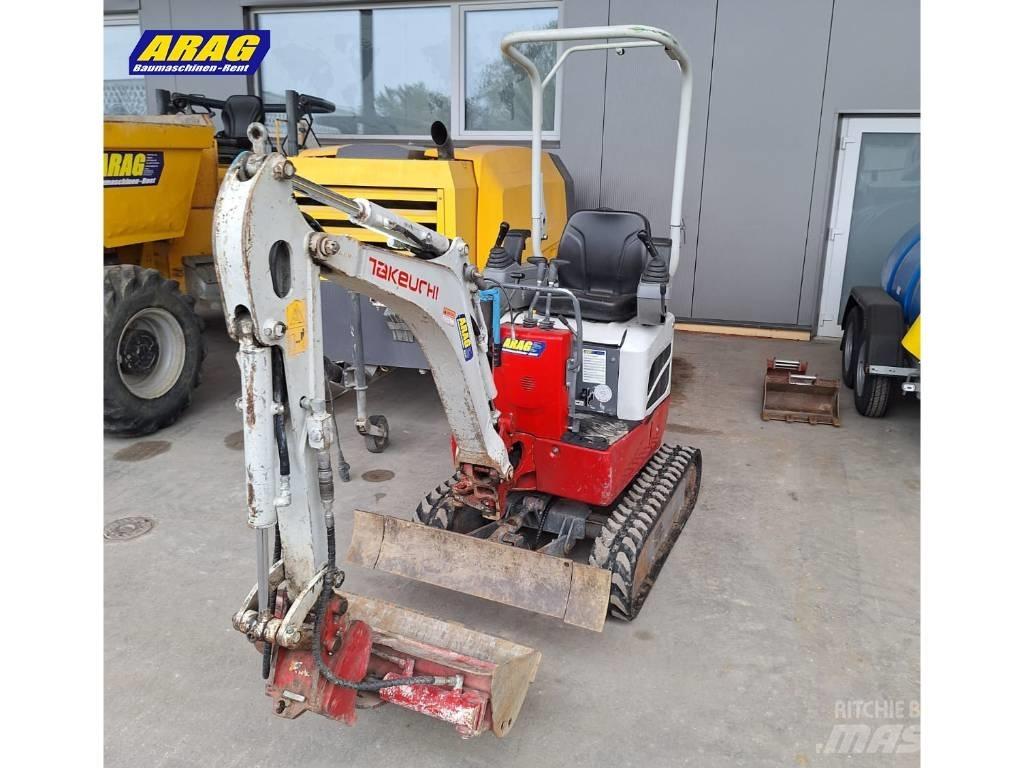 Takeuchi TB 210 R Mini ekskavatörler, 7 tona dek