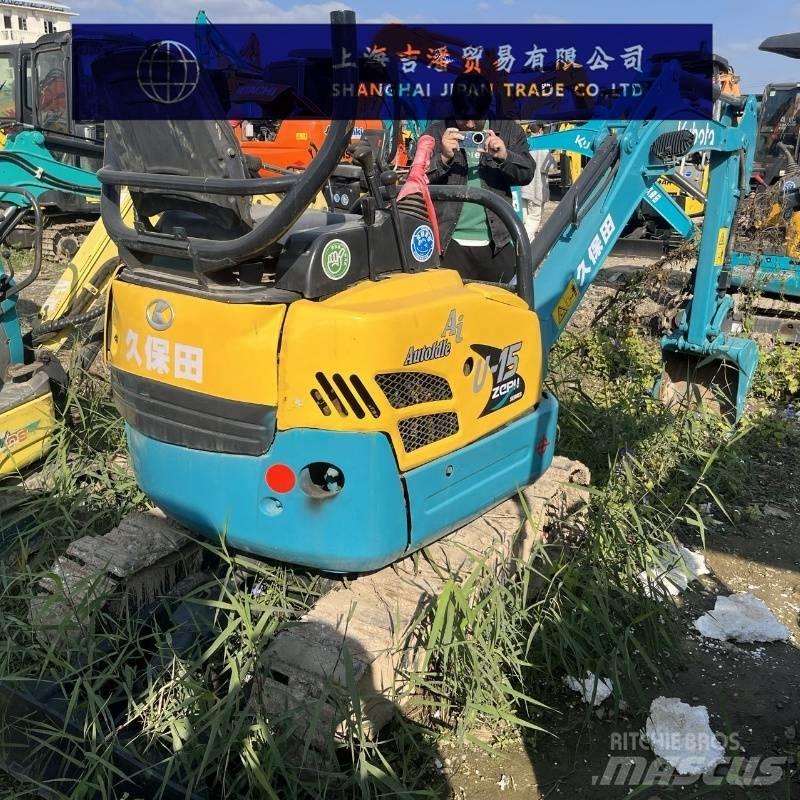 Kubota U 15 Mini ekskavatörler, 7 tona dek