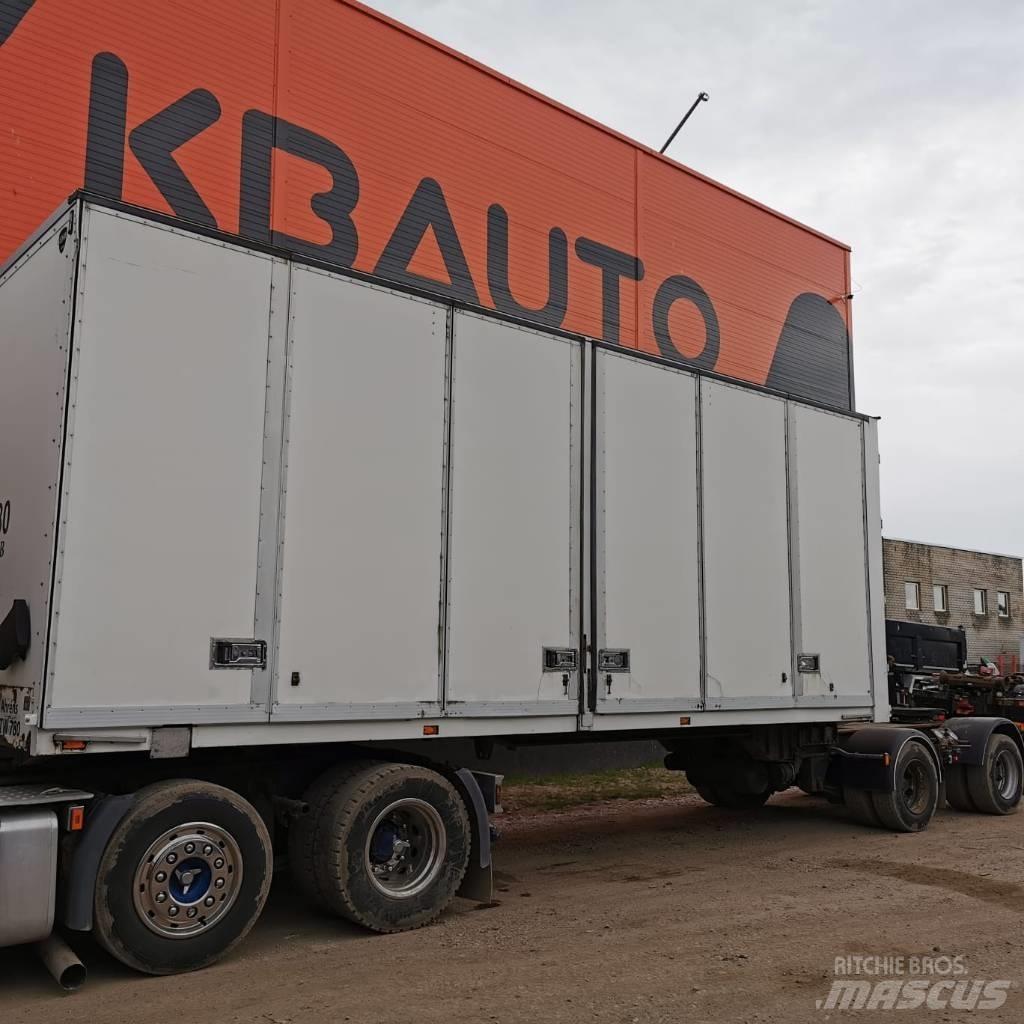 Parator VX 15-20 Kapali kasa treylerler
