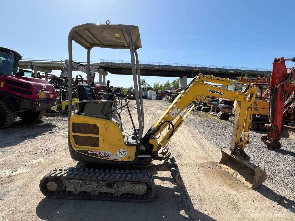 Yanmar Vio 17 Mini ekskavatörler, 7 tona dek