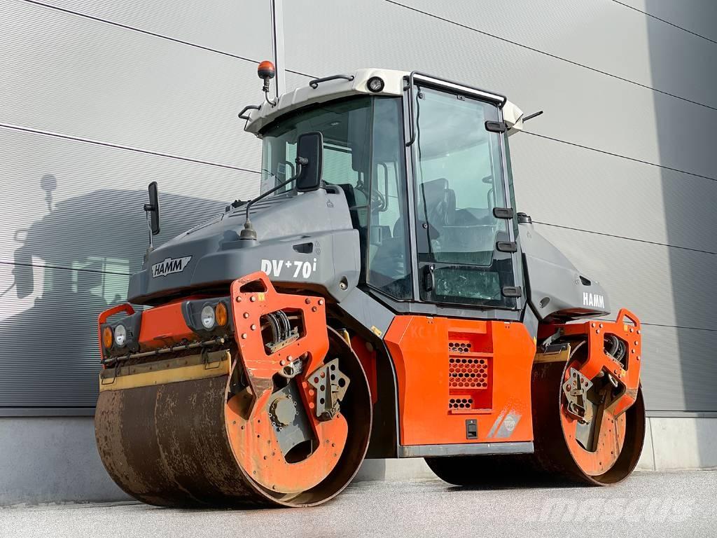 Hamm DV+ 70I VV-S Çift tamburlu silindirler