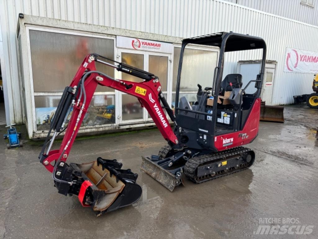Yanmar SV17VT (00554) Mini ekskavatörler, 7 tona dek