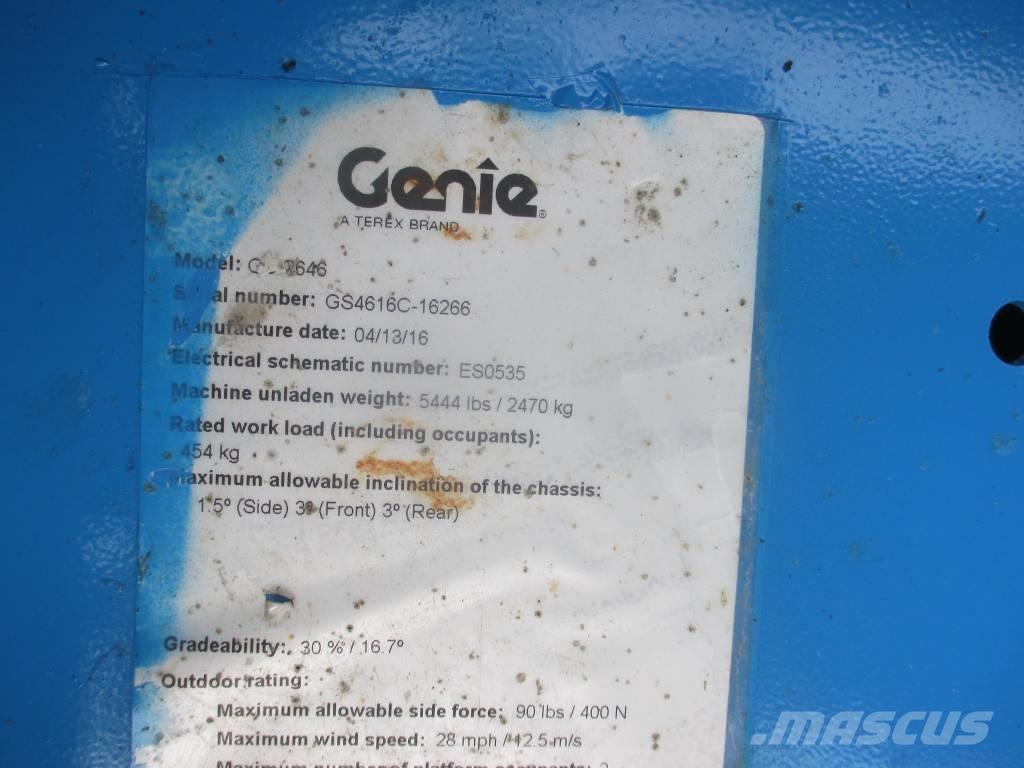 Genie GS 2646 Makasli platformlar