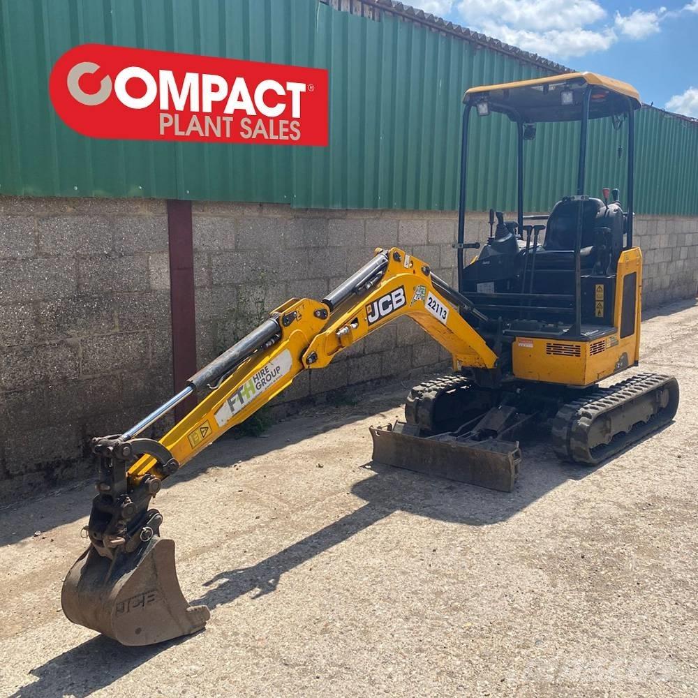 JCB 18 Z Mini ekskavatörler, 7 tona dek