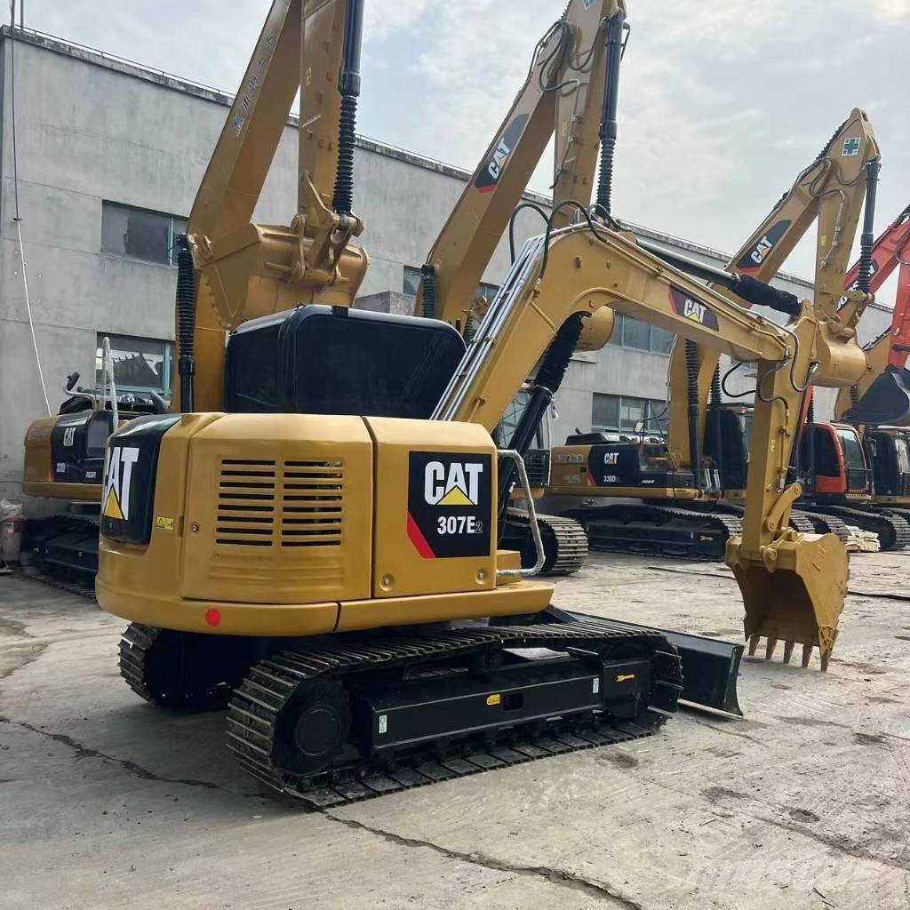 CAT 307E2 Mini ekskavatörler, 7 tona dek