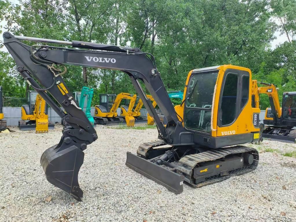 Volvo EC 55 Mini ekskavatörler, 7 tona dek