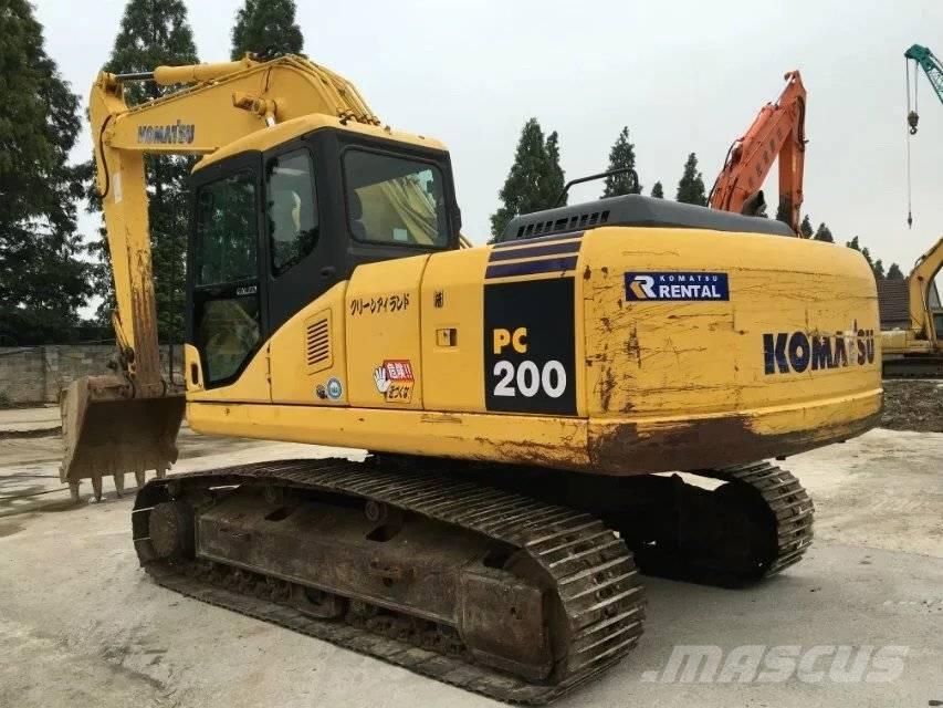 Komatsu pc200-7 Paletli ekskavatörler