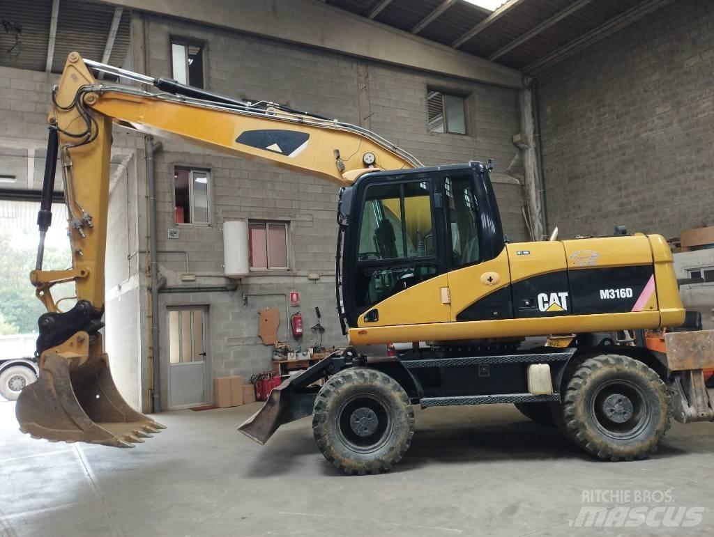 CAT M 316 D Lastik tekerli ekskavatörler