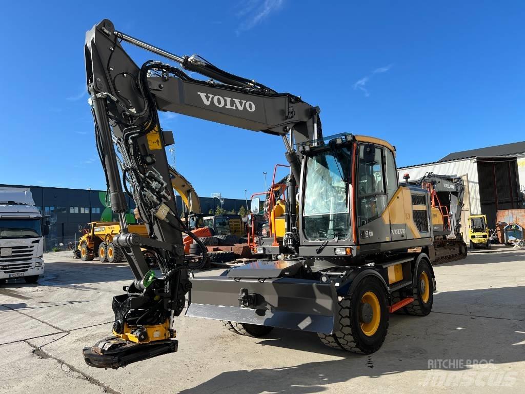 Volvo EW 160 E Lastik tekerli ekskavatörler