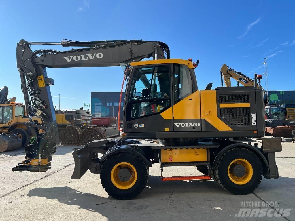 Volvo EW 160 E Lastik tekerli ekskavatörler
