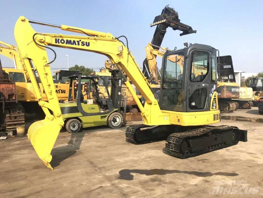 Komatsu PC 55 Paletli ekskavatörler