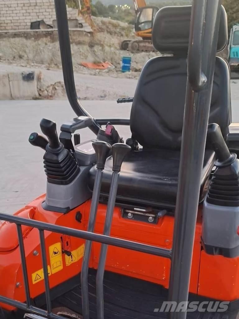 Kubota U17-3a Mini ekskavatörler, 7 tona dek