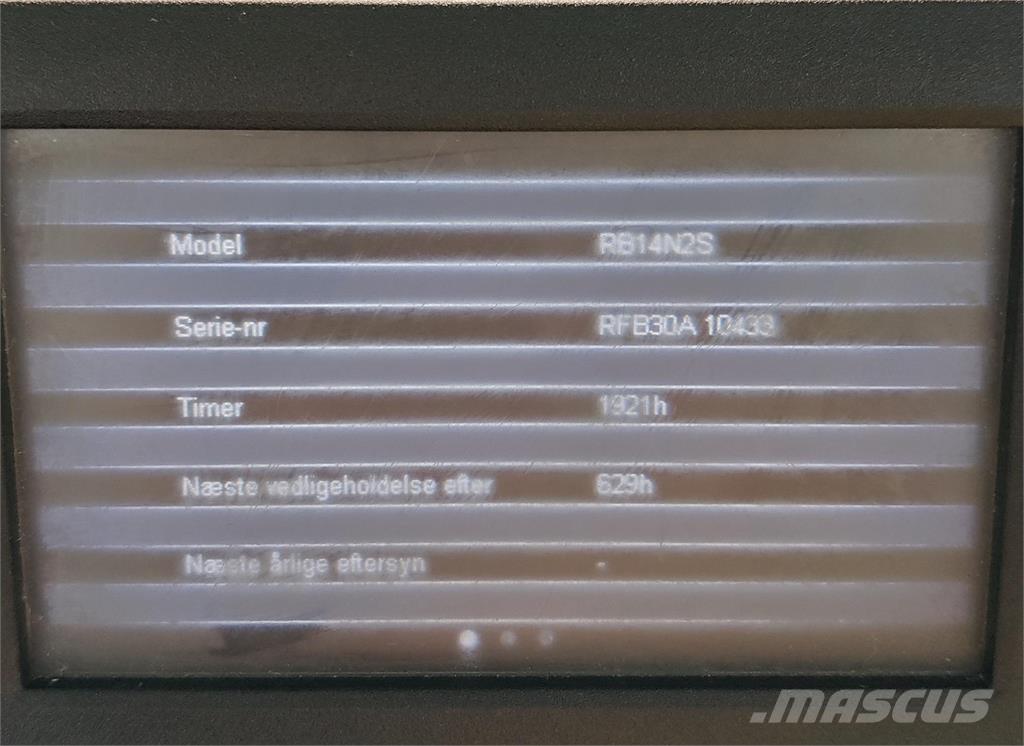 Mitsubishi RB14N2S Reach truck - depo içi istif araçları