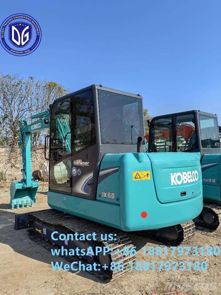 Kobelco SK60-8 Mini ekskavatörler, 7 tona dek