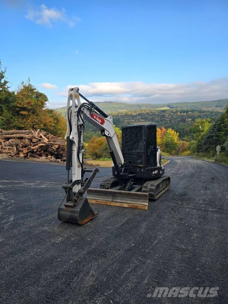 Bobcat E 50 Mini ekskavatörler, 7 tona dek