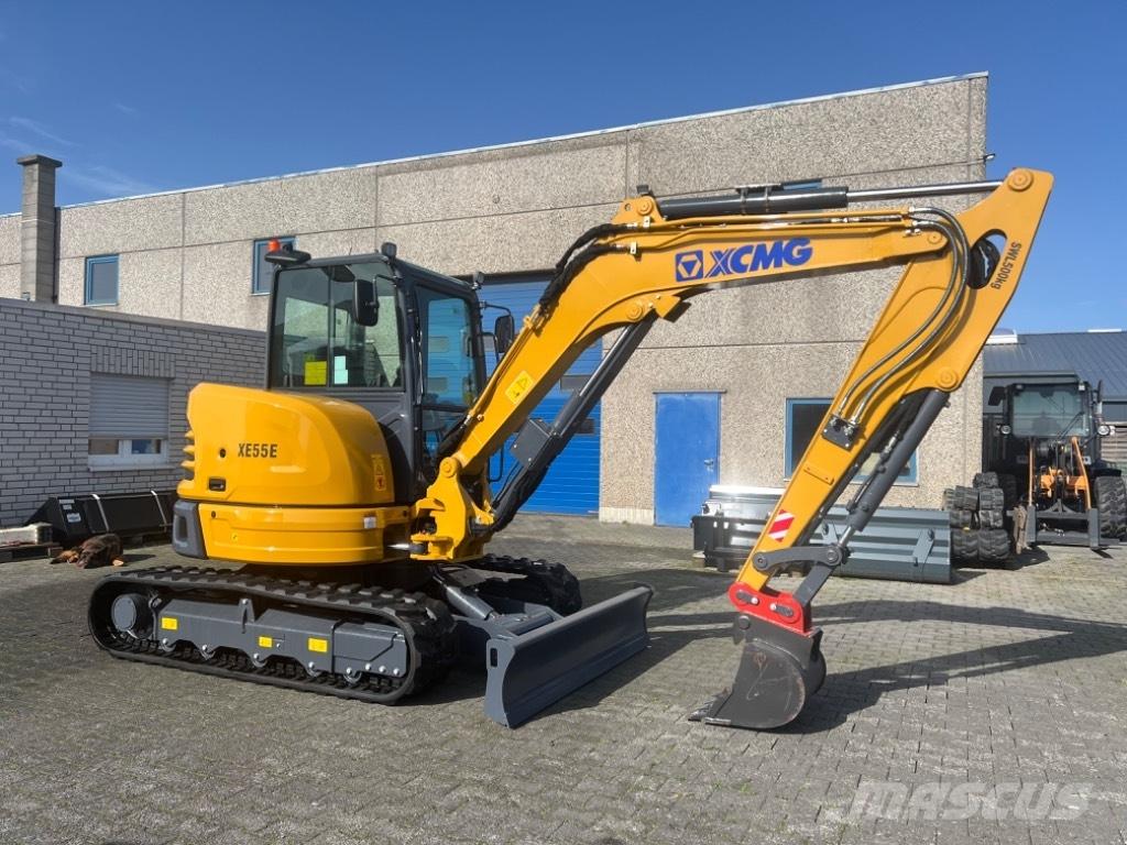 XCMG XE 55 E Mini ekskavatörler, 7 tona dek