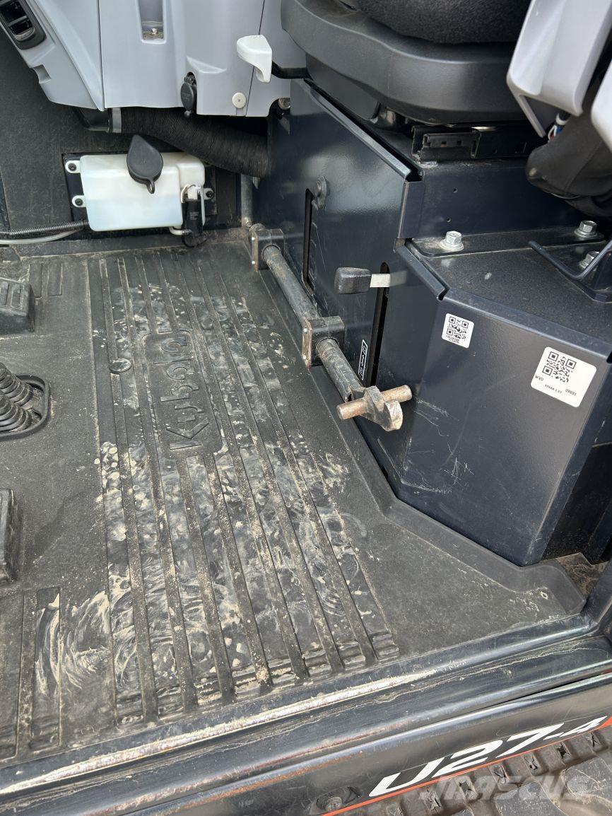 Kubota U27-4 (9691) Mini ekskavatörler, 7 tona dek