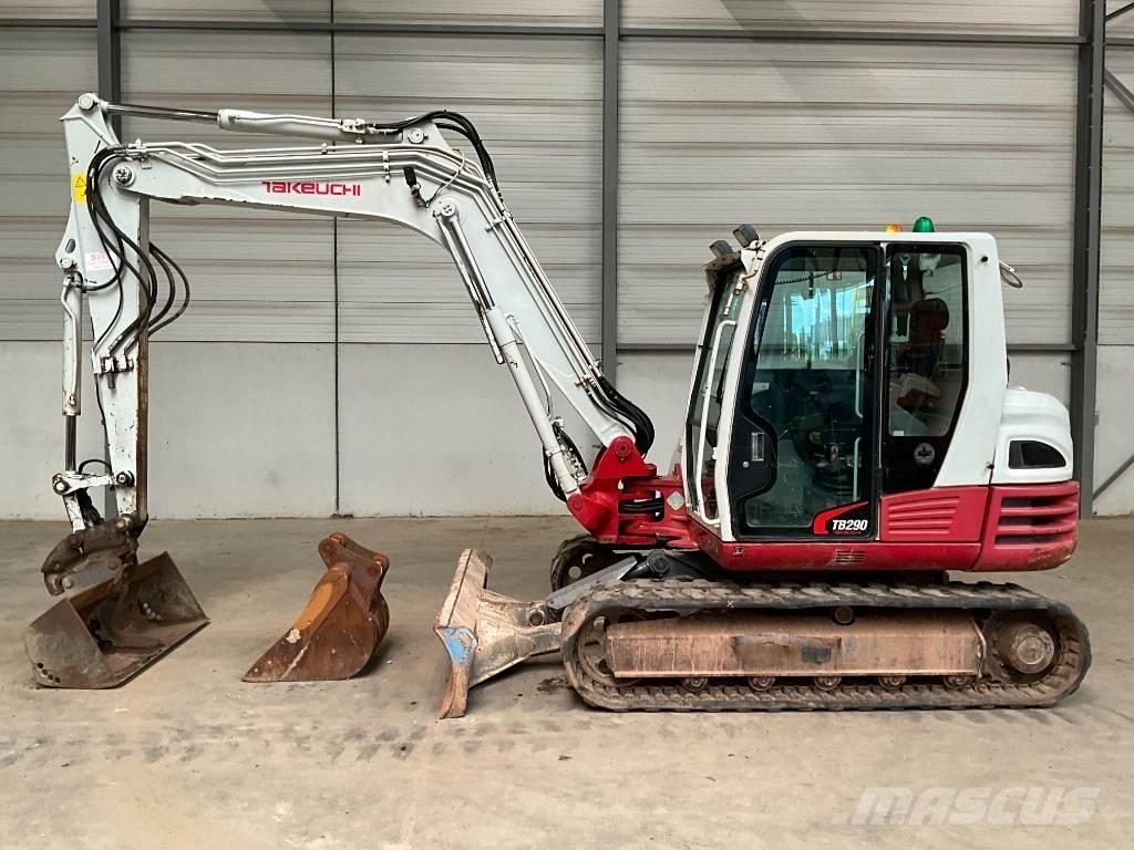 Takeuchi TB 290 Midi ekskavatörler 7 - 12 t
