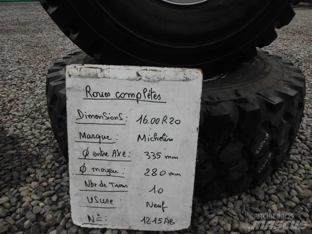Michelin 16.00R20 Tekerlekler