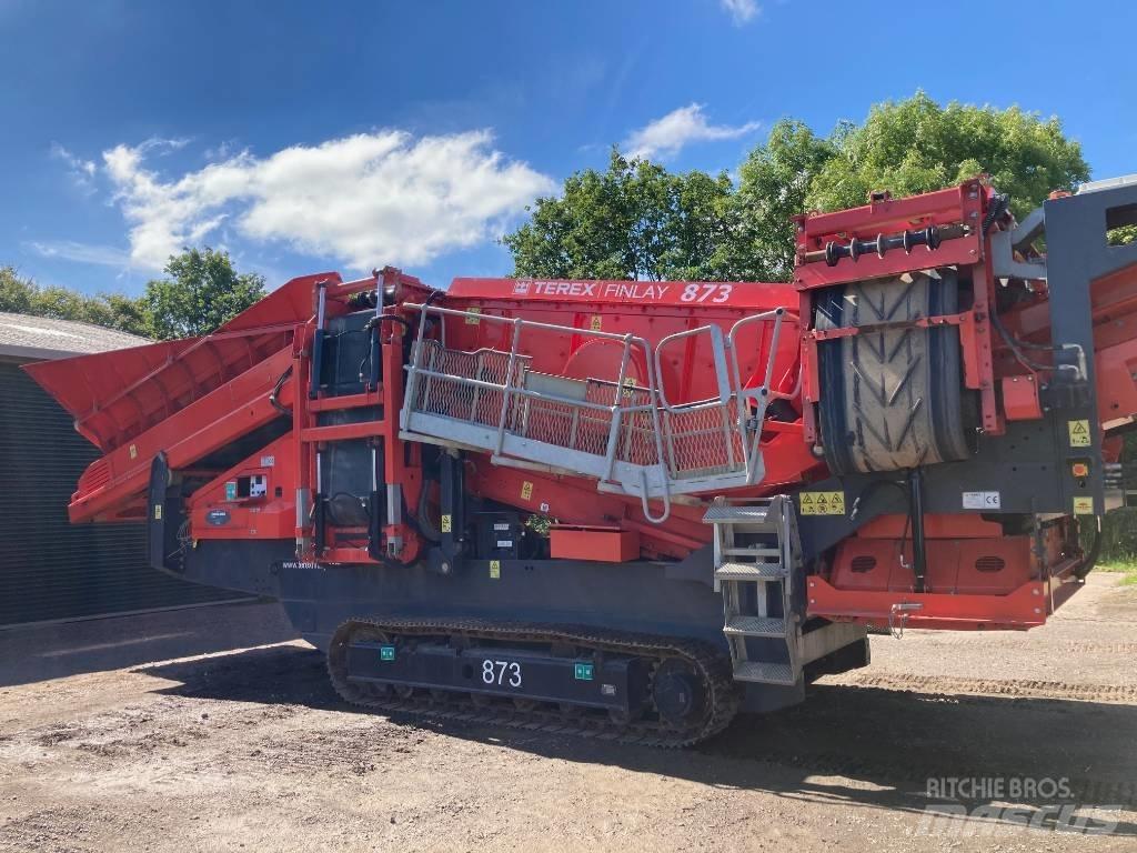 Terex Finlay 873 Gezer eleyiciler