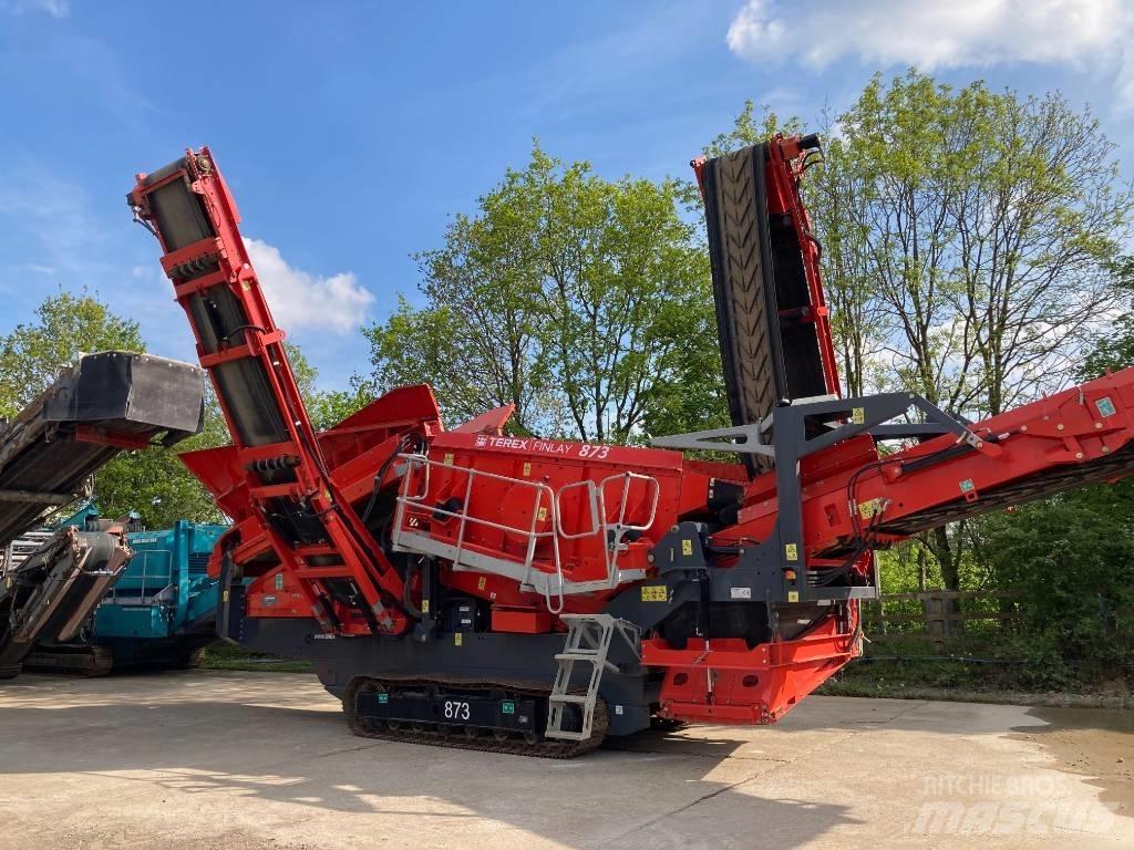 Terex Finlay 873 Gezer eleyiciler