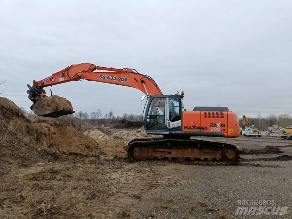 Hitachi ZX 280 LC-3 Paletli ekskavatörler