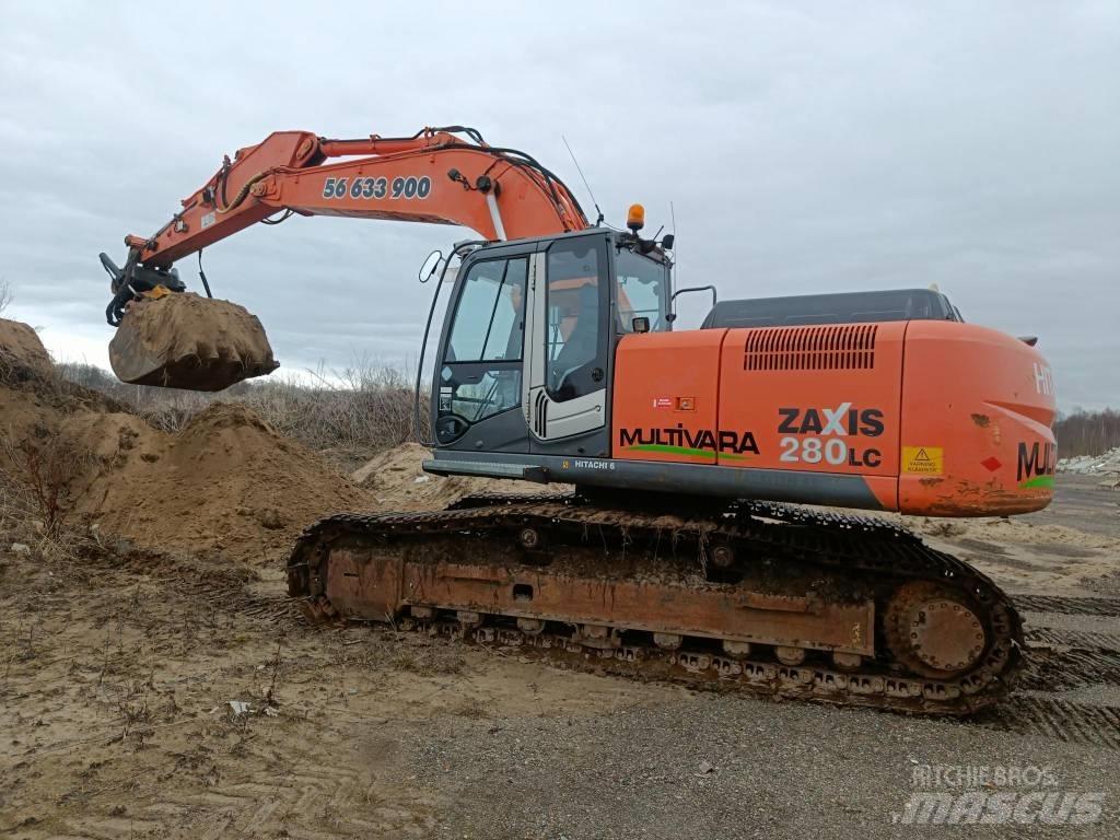 Hitachi ZX 280 LC-3 Paletli ekskavatörler