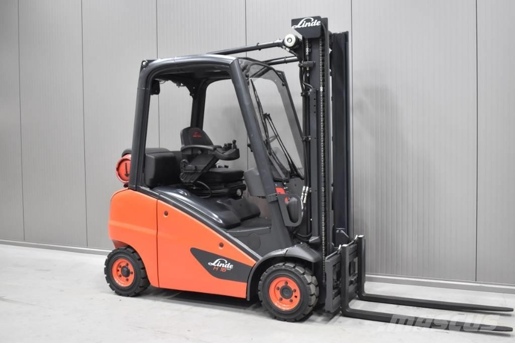 Linde H 16 T - 01 LPG'li forkliftler