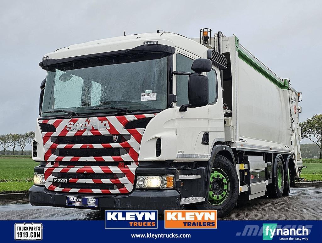 Scania P340 CNG Atik kamyonlari