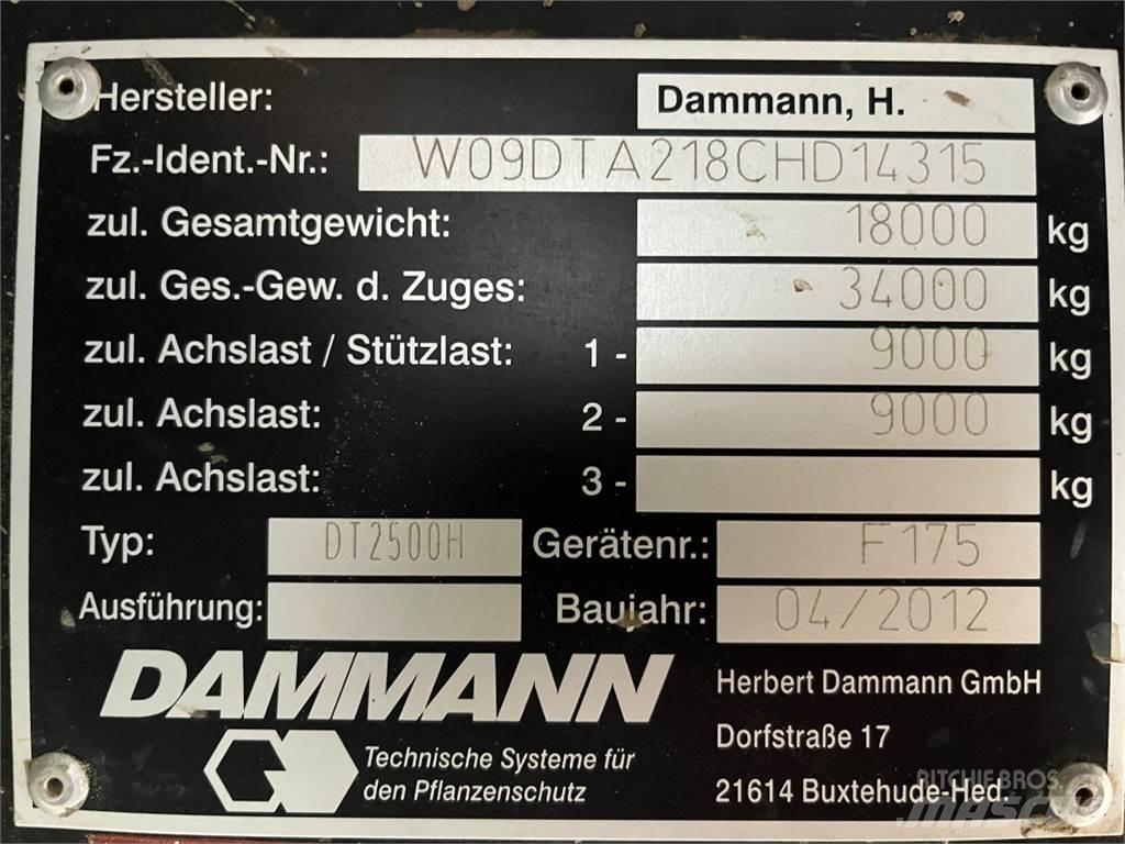 Dammann DT2500H Çekilir pülverizatörler
