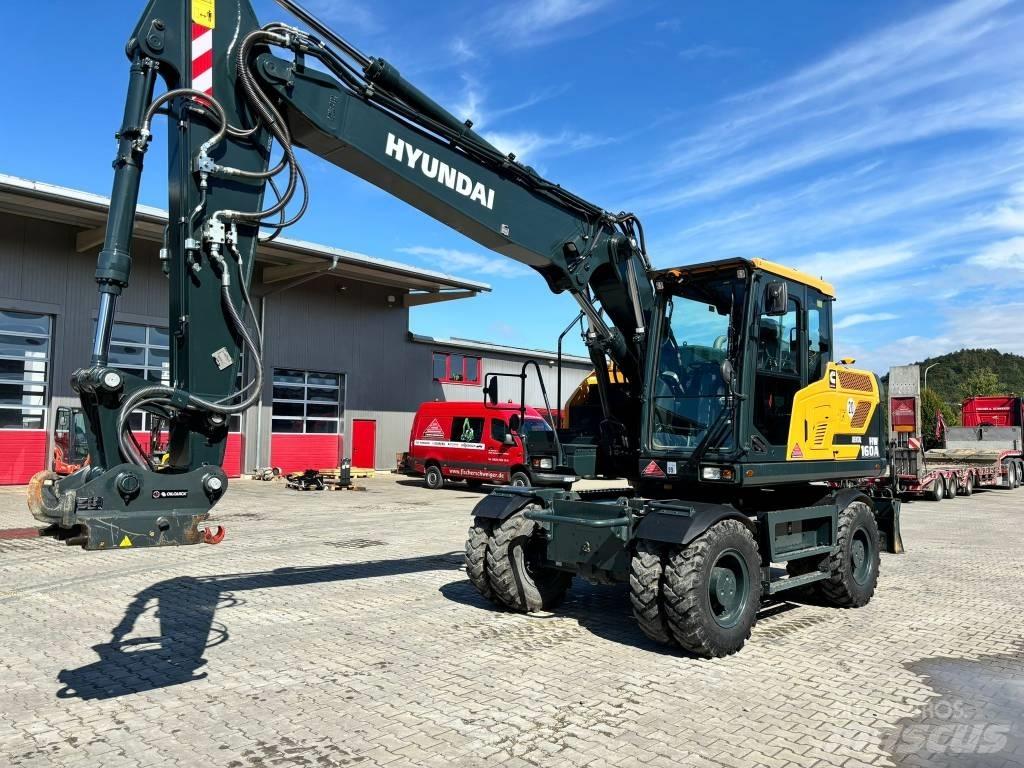 Hyundai HW160A Lastik tekerli ekskavatörler