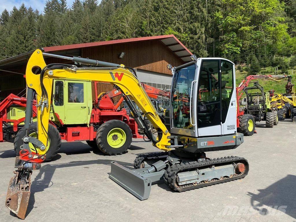 Wacker Neuson ET 35 Mini ekskavatörler, 7 tona dek