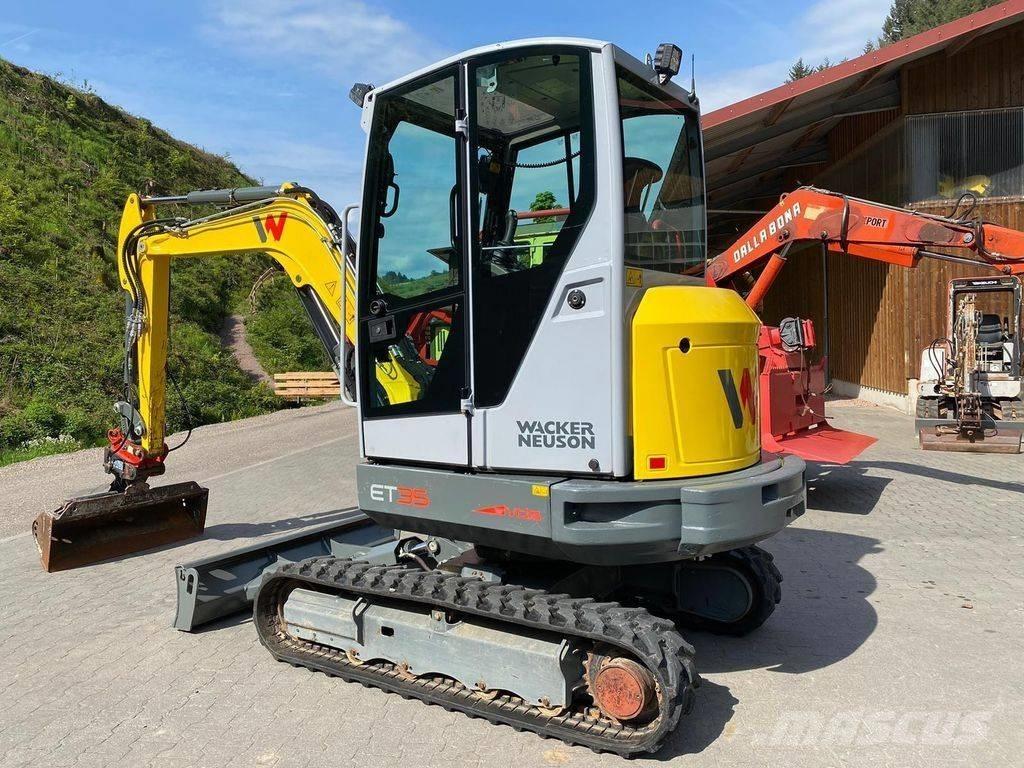 Wacker Neuson ET 35 Mini ekskavatörler, 7 tona dek