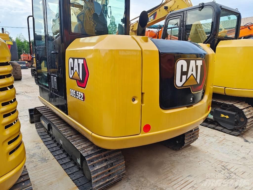CAT 305.5 E2 Mini ekskavatörler, 7 tona dek