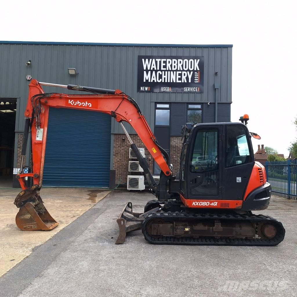 Kubota KX 080-4 Midi ekskavatörler 7 - 12 t