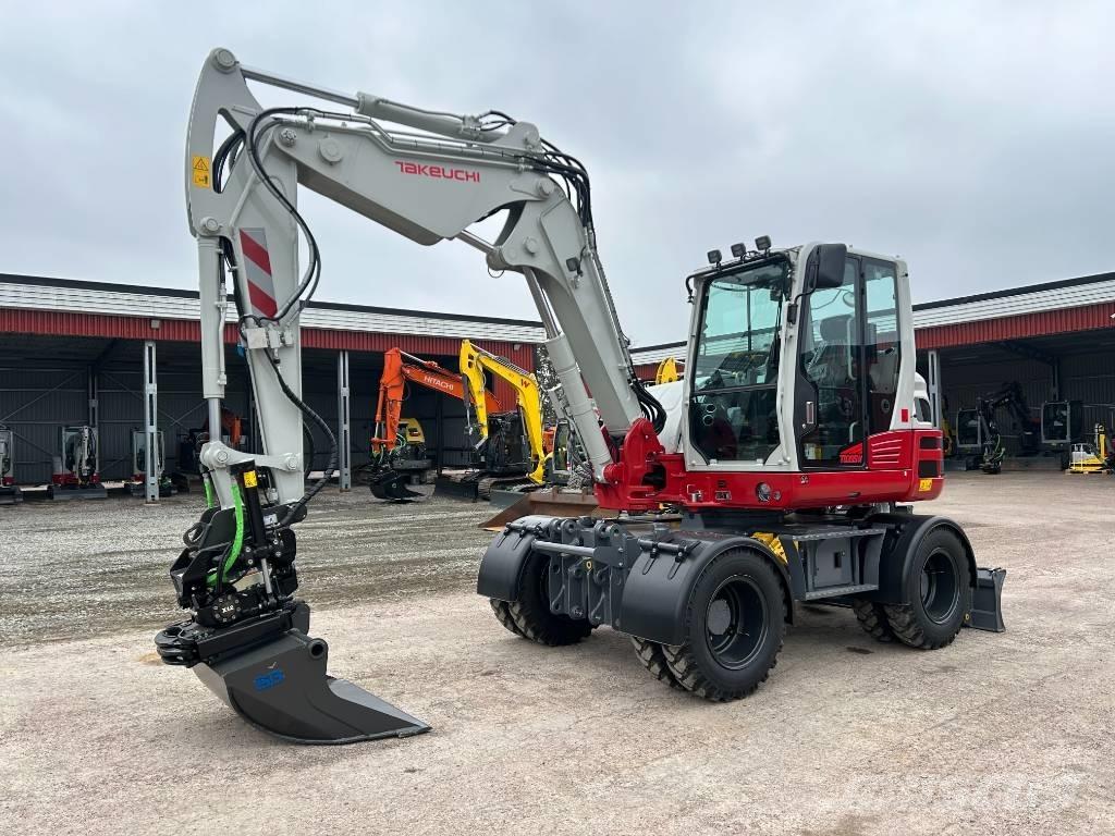 Takeuchi TB395W Lastik tekerli ekskavatörler