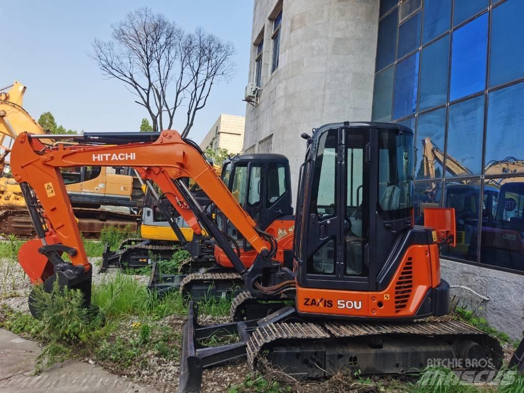 Hitachi ZX 50 U Mini ekskavatörler, 7 tona dek