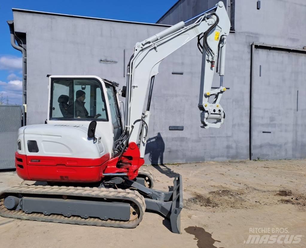 Takeuchi TB260 Mini ekskavatörler, 7 tona dek