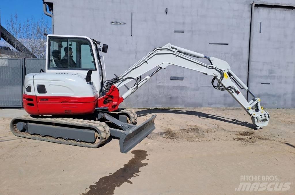 Takeuchi TB260 Mini ekskavatörler, 7 tona dek