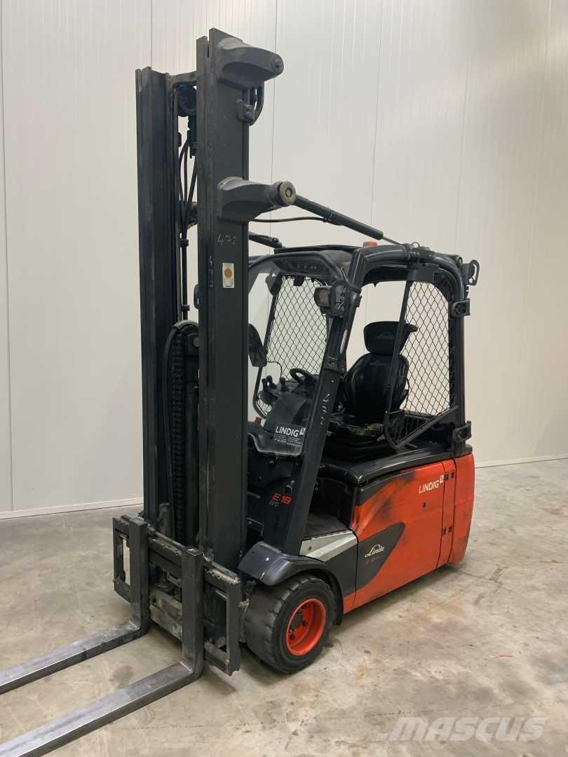 Linde E18L Elektrikli forkliftler